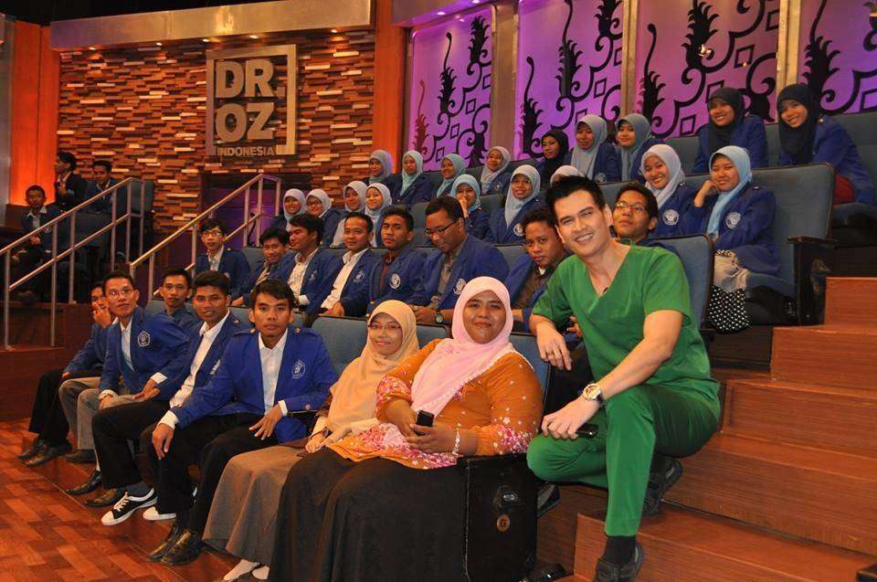 Temu Dr.OZ Indonesia 1 mahasiswa STAI Darunnajah jumpa Dr.OZ Indonesia