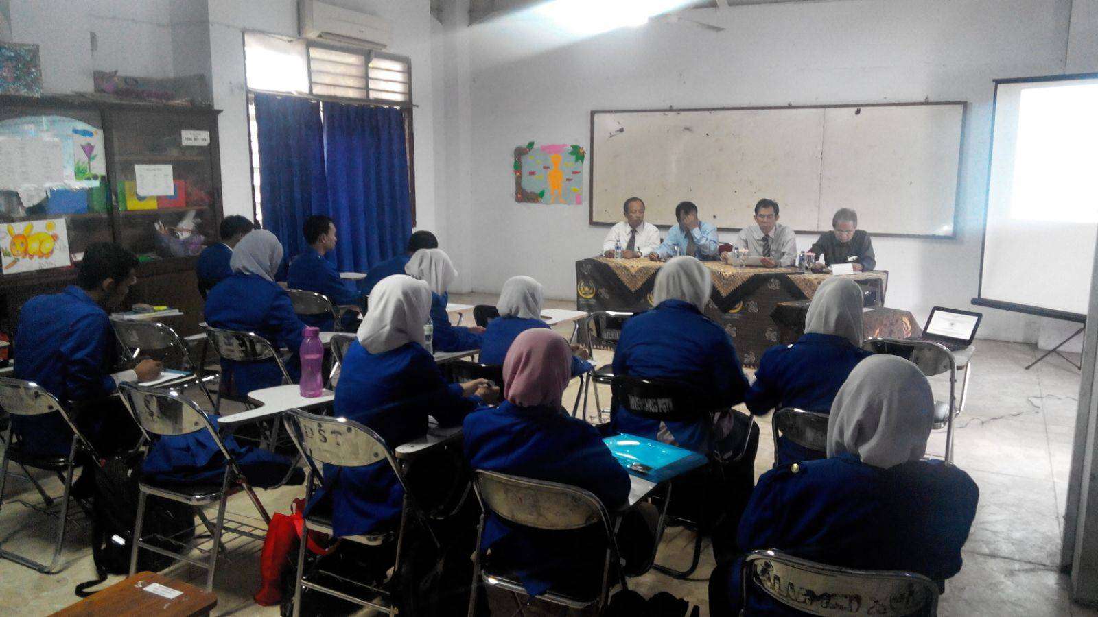 Pelaksanaan Sidang Munaqosyah tahap I 1 op