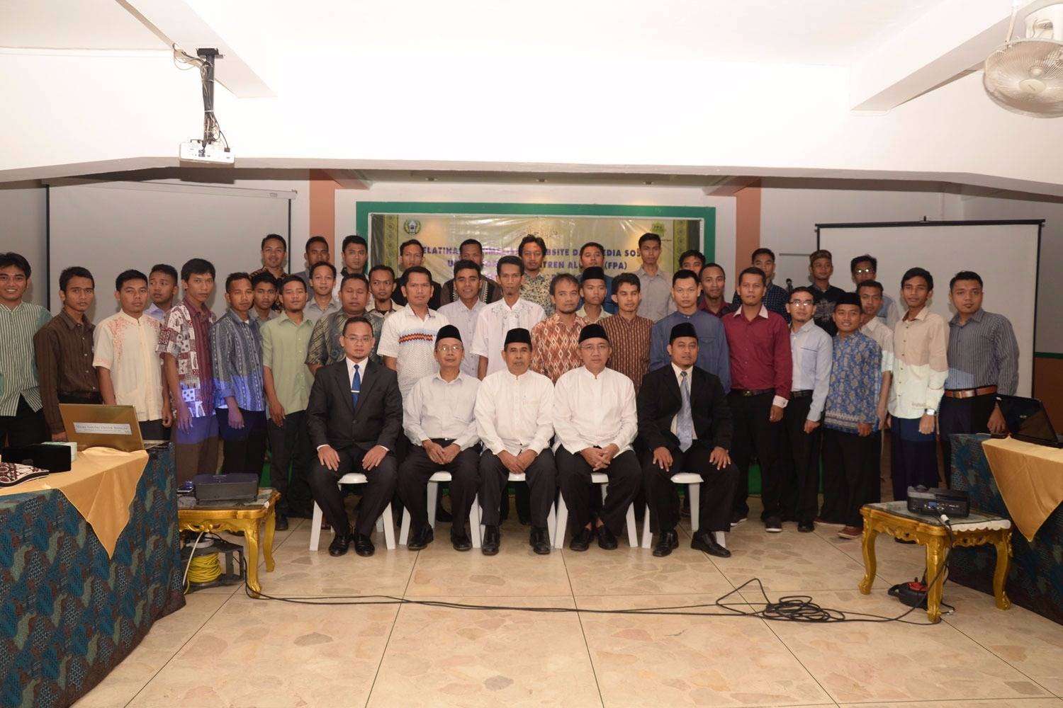Suasana Poto bersama Pelatihan Website