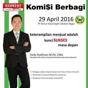WORKSHOP SALES, di Pon_Pes Annur DN 8