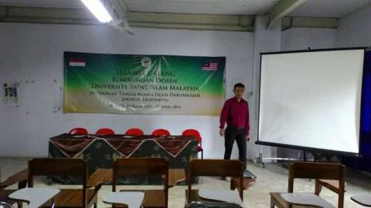 Persiapan Menyambut Tamu Dari USIM