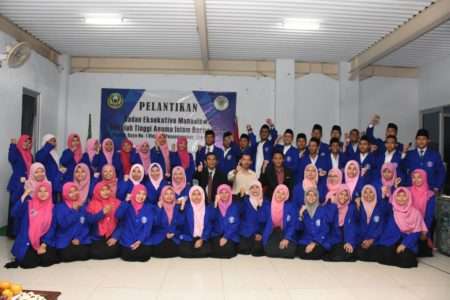 Pelantikan Badan Eksekutif Mahasiswa STAI Darunnajah 2017/2018