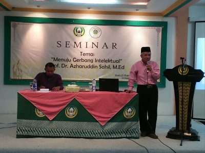 Seminar Bersama Prof. Dr. Azharuddin Sahil, M.Ed