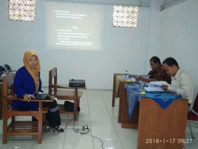 Seminar Proposal Tahap I di Tahun 2018