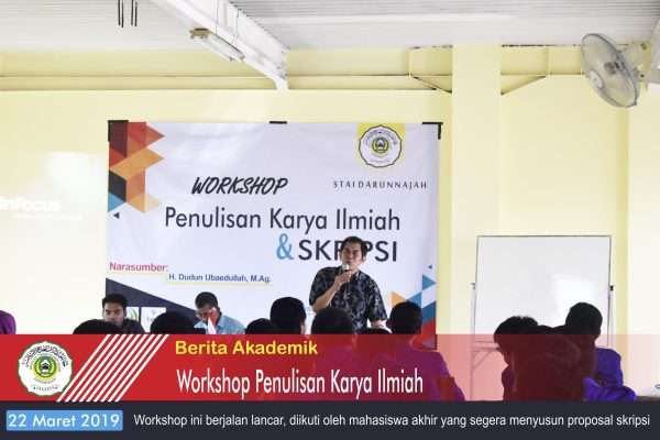 Workshop Penulisan Karya Ilmiah untuk Mahasiswa Akhir