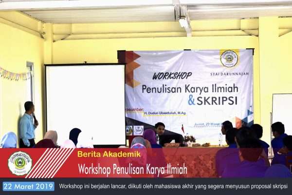 Workshop Penulisan Karya Ilmiah untuk Mahasiswa Akhir