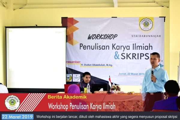 Workshop Penulisan Karya Ilmiah untuk Mahasiswa Akhir