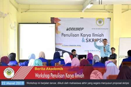 Workshop Penulisan Karya Ilmiah untuk Mahasiswa Akhir