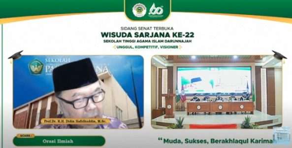 Orasi Ilmiah Prof. DR. KH. Didin Hafidhuddin Direktur Pascasarjana UIKA dalam Wisuda ke-22 STAI Darunnajah Jakarta (Bagian 2)