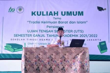 Jelang UTS Ganjil 2021, STAIDA Adakan Kuliah Umum Tentang Tradisi Keilmuan Barat dan Islam