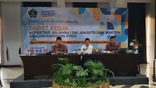 Ketua Stai Darunnajah ikut menghadiri Raker Pimpinan Kopertais 1 Wilayah Jakarta dan Banten