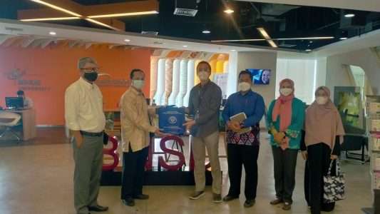 Tim Universitas Darunnajah Berkunjung ke Binus University