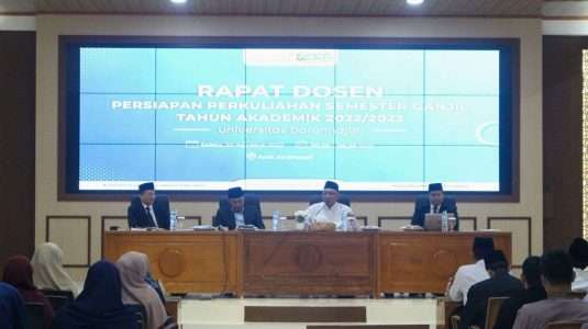 Rapat Perdana Dosen Universitas Darunnajah