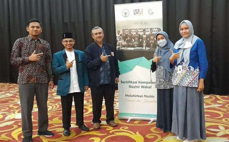 Kaprodi HKI Universitas Darunnajah Ikuti Pelatihan dan Sertifikasi Nazhir Wakaf
