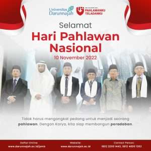Ing Ngarso Sung Tuladha, Ing Madya Mangun Karso, Tut Wuri Handayani - Hari Pahlawan 2022
