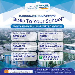 Sosialisasi Perdana, Tim PMB Universitas Darunnajah, Sasar 560 siswa/siswi SMK YMIK Joglo dan SMAN 63 Petukangan Jakarta Selatan