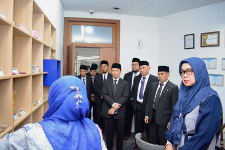 Kunjungan Presiden dan Rektor Universitas Darunnajah ke IPB University