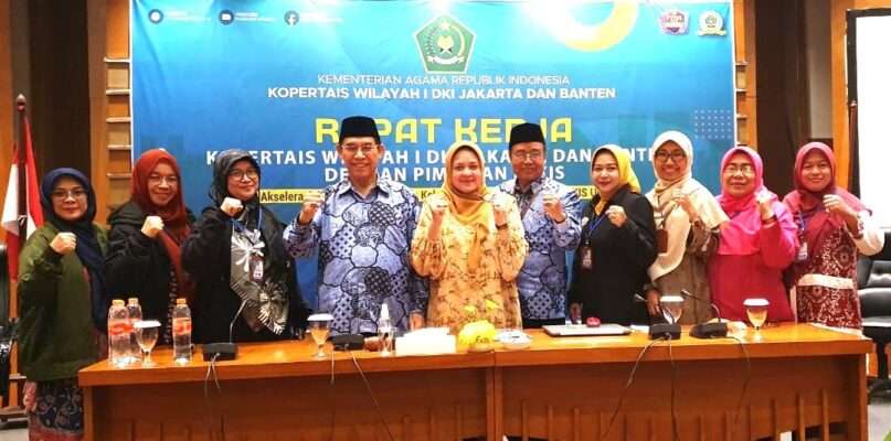 Dekan FAI Universitas Darunnajah Menghadiri Rapat Kerja Pimpinan Kopertais 1 Wilayah Jakarta dan Banten