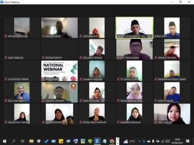 Webinar Nasional Tema Mencetak Generasi Qurani Melalui Pengajaran Bahasa Arab