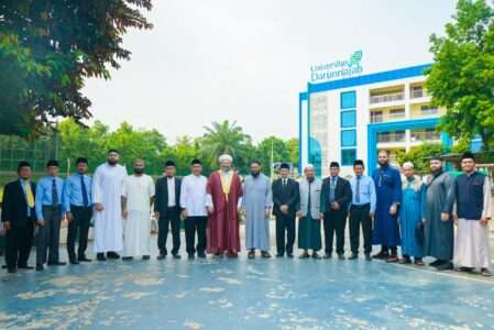 Kunjungan Prof Syaikh Salim Alwan Al-Husainiy (Rais Al-‘am di darul fatwa) ke Universitas Darunnajah Jakarta