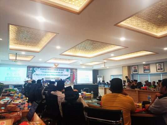 Tim Centre of Pesantren and Waqf Development Menghadiri Undangan Sosialisasi Perwakafan di gedung MUI Pusat, Jakarta Pusat