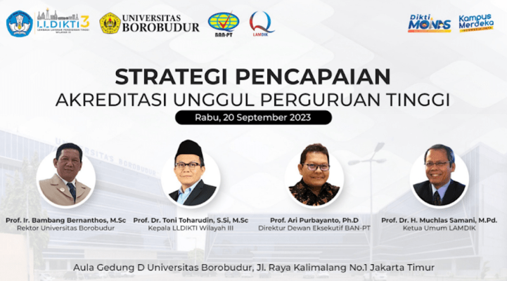 Taktik Cemerlang Menuju Akreditasi Universitas Unggul