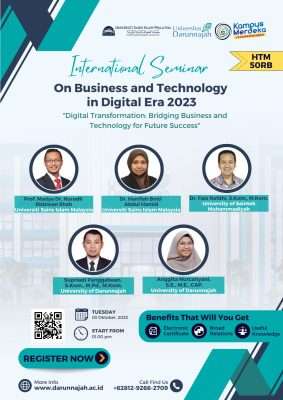 International Seminar on Bussines and Technology in Digital Era 2023 International Seminar on Bussines and Technology in Digital Era 2023