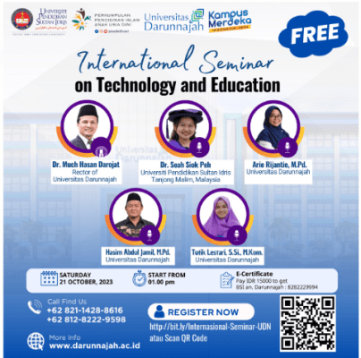 International Seminar On Technology and Education International Seminar On Technology and Education