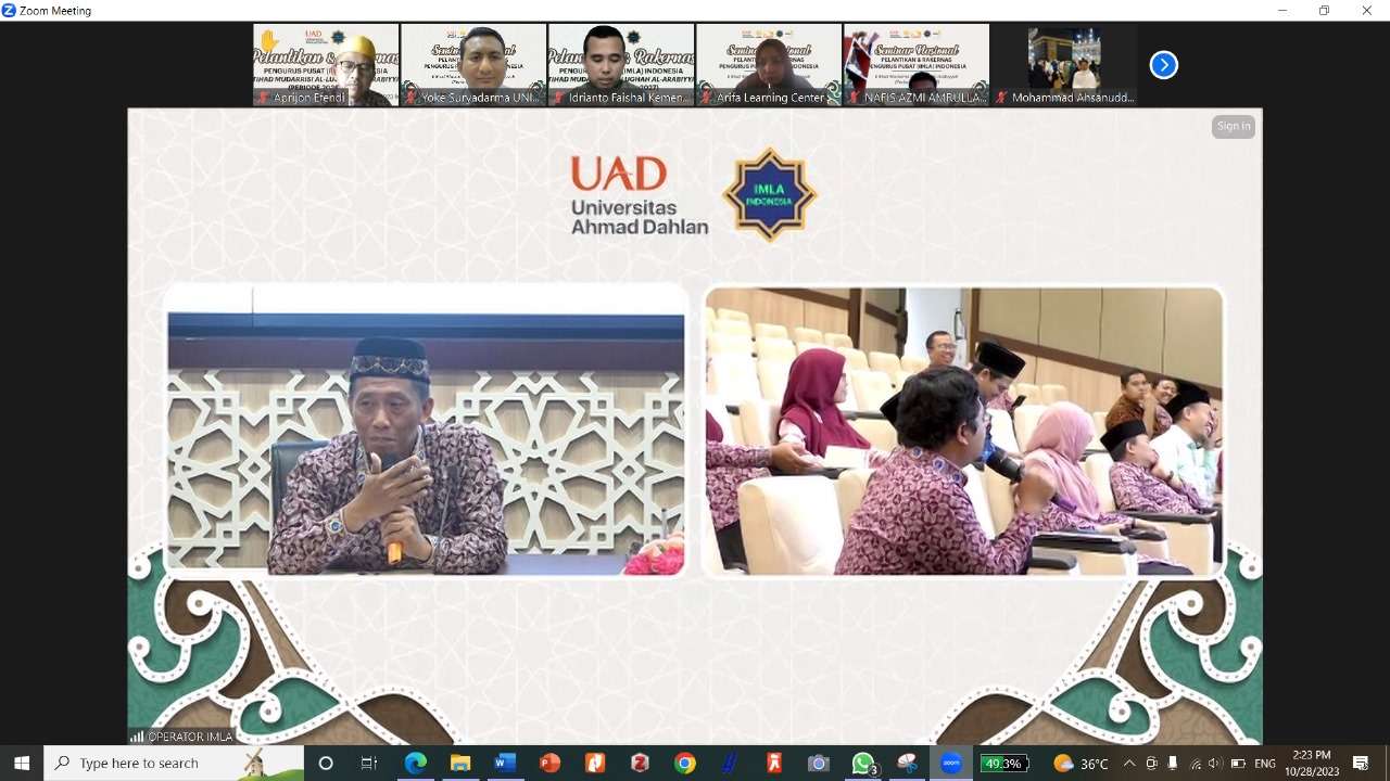 Delegasi UDN Terlibat Dalam Pelantikan & Rakernas Pengurus IMLA Indonesia 2 Delegasi UDN Terlibat Dalam Pelantikan & Rakernas Pengurus IMLA Indonesia