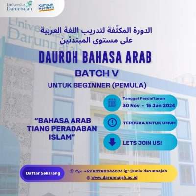 Program Basaha Arab di Universitas Darunnajah