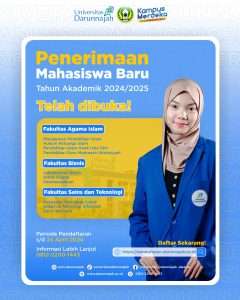 Pendaftaran Ganjil 24/25 Telah dibuka!