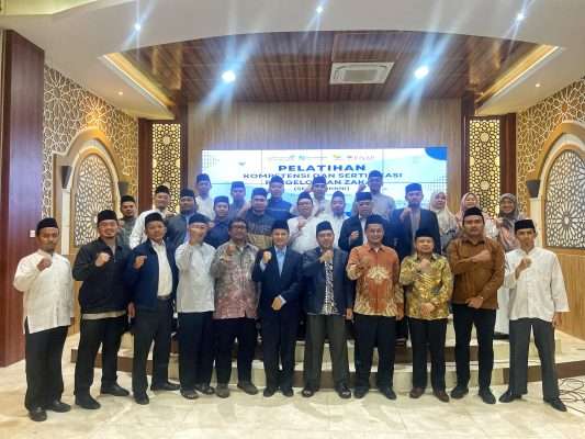 Pelatihan Kompetensi dan Sertifikasi Pengelolaan Zakat: Sukses dilaksanakan!