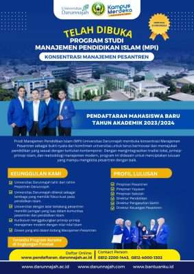 Konsentrasi Manajemen Pesantren Program Sarjana (S-1) Konsentrasi Manajemen Pesantren Program Sarjana (S-1)