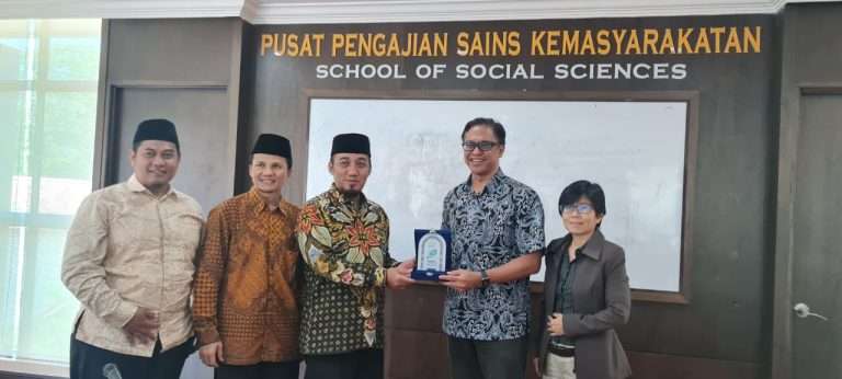 Universitas Darunnajah berkunjung ke Pusat Pengajian Sains Kemasyarakatan