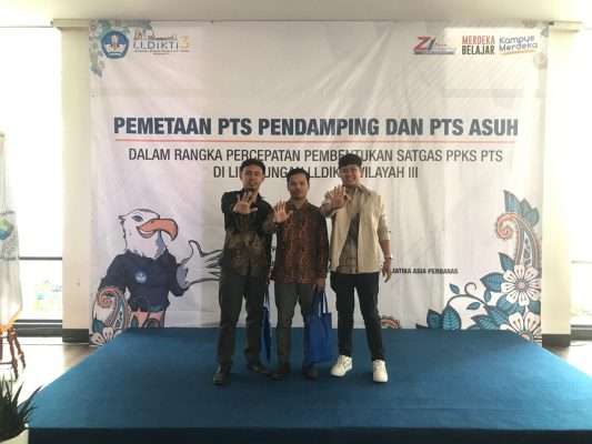 Universitas Darunnajah Mengikuti Pemetaan PTS Pendamping dan Asuh Terkait Percepatan Pembentukan Satgas PPKS PTS di Lingkungan LLDikti Wilayah III Universitas Darunnajah Mengikuti Pemetaan PTS Pendamping dan Asuh Terkait Percepatan Pembentukan Satgas PPKS PTS di Lingkungan LLDikti Wilayah III