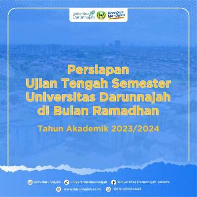 Universitas Darunnajah Bersiap untuk Ujian Tengah Semester di Bulan Ramadan Universitas Darunnajah Bersiap untuk Ujian Tengah Semester di Bulan Ramadan