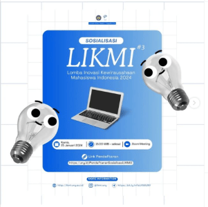 Mahasiswa Prodi Kewirausahaan Sabet Juara Harapan 3 Pada Lomba Inovasi Kewirausahaan Mahasiswa Indonesia (LIKMI 2024)