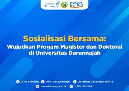 Sosialisasi Bersama: Wujudkan Program Magister dan Doktoral di Universitas Darunnajah