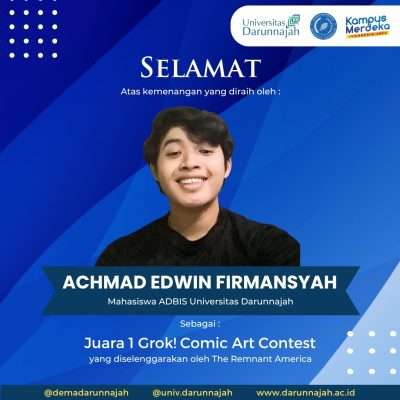 Mahasiswa Universitas Darunnajah Menangkan Kontes Art Illustration di Amerika Mahasiswa Universitas Darunnajah Menangkan Kontes Art Illustration di Amerika