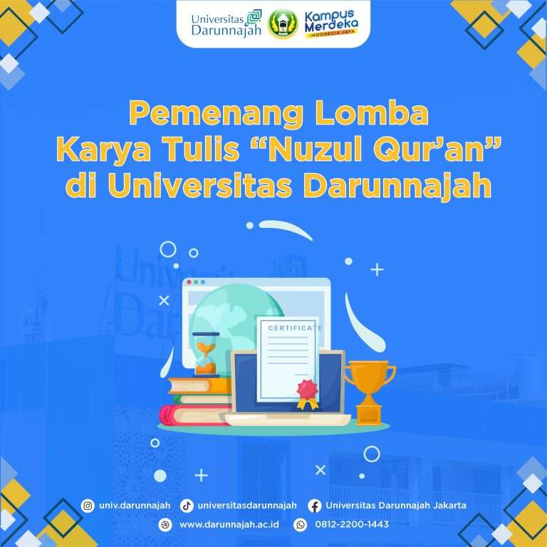 Pemenang Lomba Karya Tulis "Nuzul Qur'an" di Universitas Darunnajah