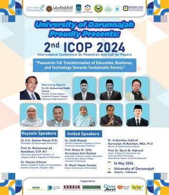 Selamat dan Sukses! Universitas Darunnajah akan Menyelenggarakan Konferensi Internasional “Pesantren 5.0” Selamat dan Sukses! Universitas Darunnajah akan Menyelenggarakan Konferensi Internasional “Pesantren 5.0”