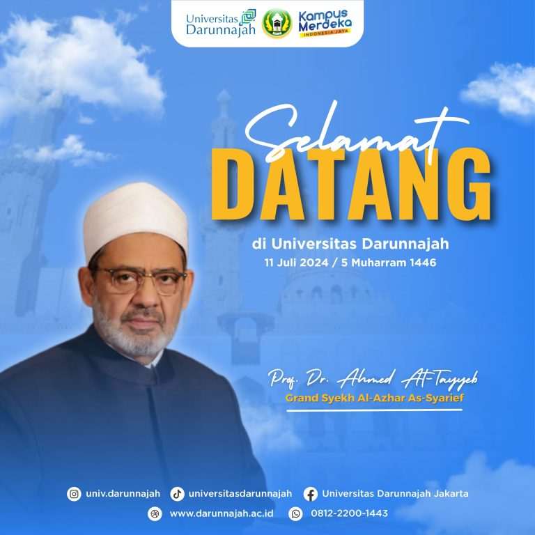 Antusias Masyarakat Sambut Kedatangan Grand Syekh Al-Azhar Mesir di Universitas Darunnajah
