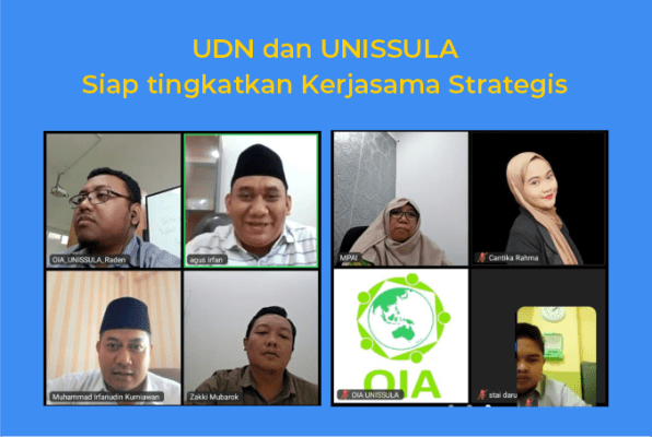 UDN dan UNISSULA Siap tingkatkan Kerjasama Strategis UDN dan UNISSULA Siap tingkatkan Kerjasama Strategis