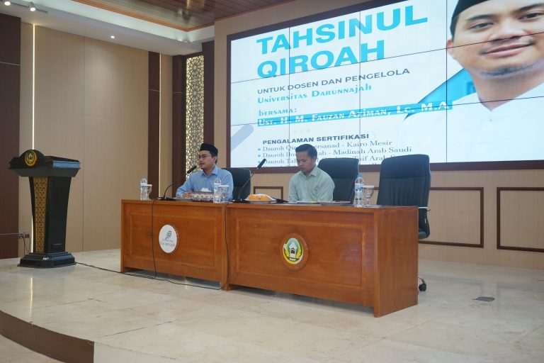 Tahsinul Qiroah Untuk Dosen Dan Pengelola Universitas Darunnajah