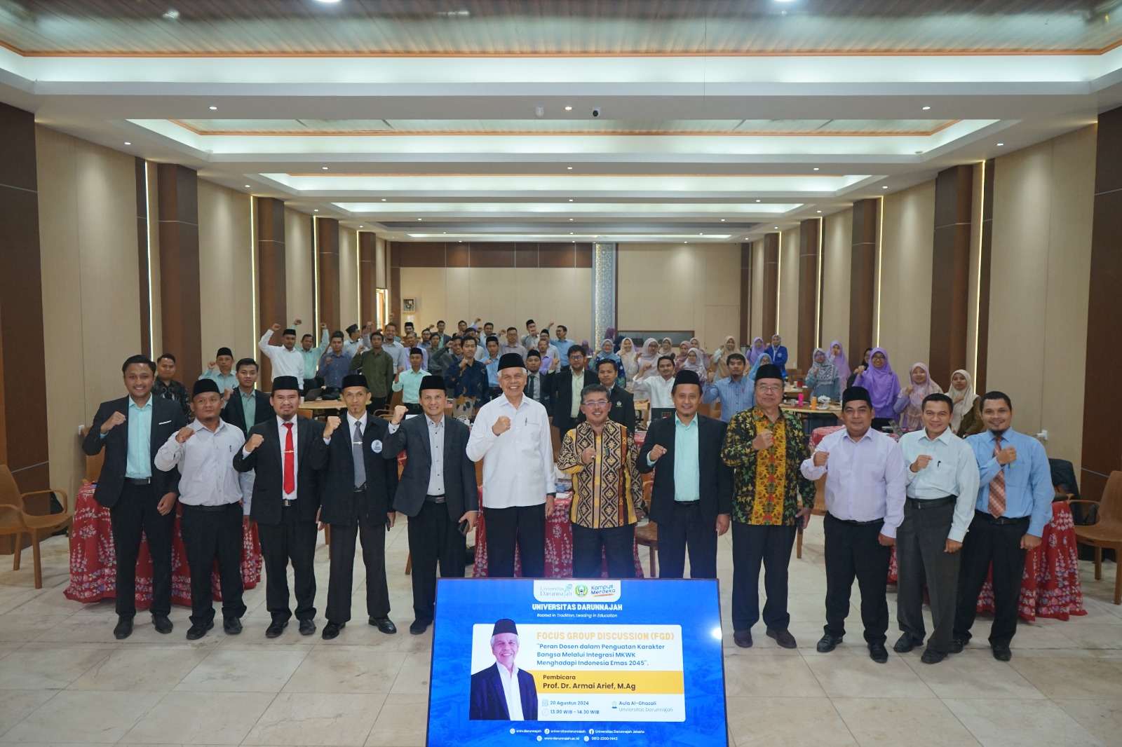 FGD UDN Bahas Peran Dosen dalam Penguatan Karakter Menuju Indonesia Emas 2045