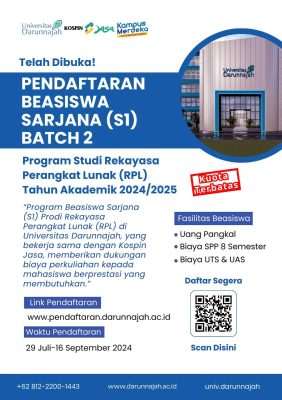 Capai Cita-Citamu dengan Beasiswa Program Studi Rekayasa Perangkat Lunak di Universitas Darunnajah! Capai Cita-Citamu dengan Beasiswa Program Studi Rekayasa Perangkat Lunak di Universitas Darunnajah!