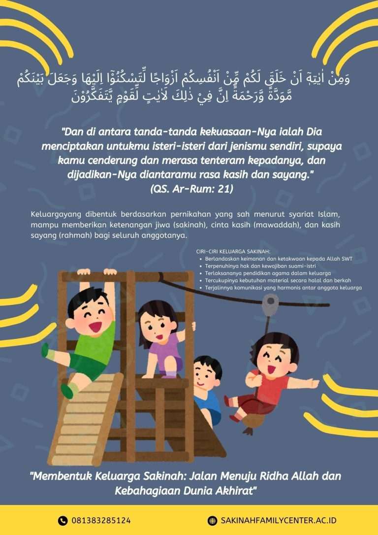 Membangun Keluarga Sakinah Jalan menuju Ridho Allah SWT
