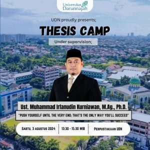 Thesis Camp di Perpustakaan Universitas Darunnajah
