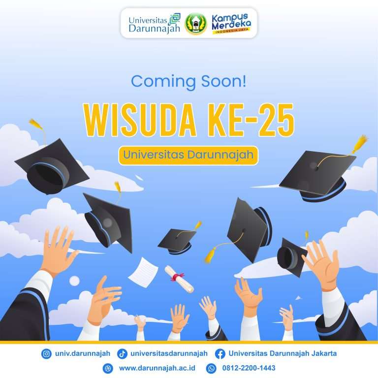 Coming Soon: Wisuda Program Sarjana ke-25 Universitas Darunnajah