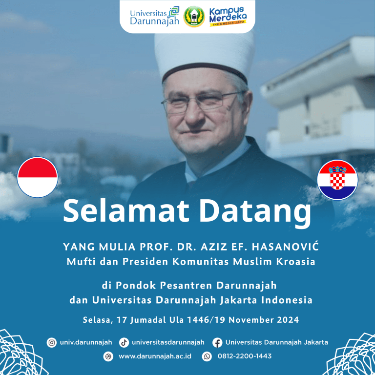 Menjalin Kerja Sama Internasional, Darunnajah Sambut Mufti Kroasia